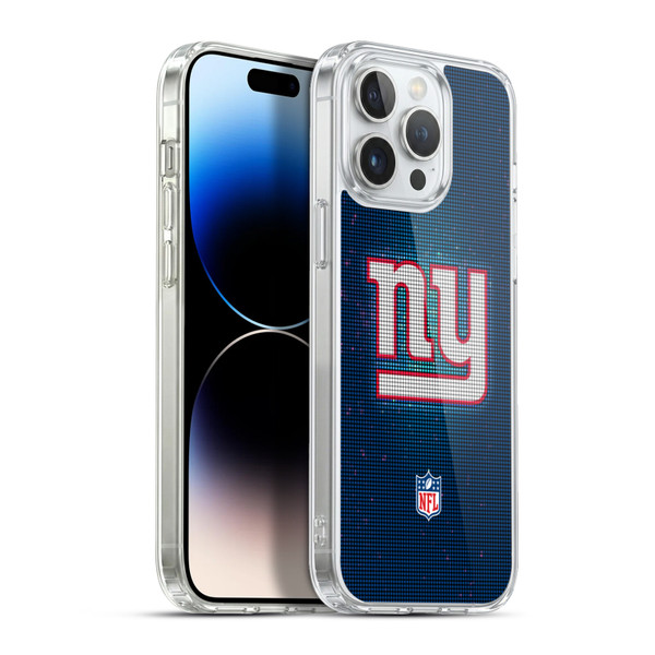 NFL New York Giants Artwork LED Soft Gel Case for Apple iPhone 13 Pro Max & MagSafe