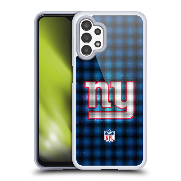 NFL New York Giants Artwork LED Soft Gel Case for Samsung Galaxy A13 (2022)