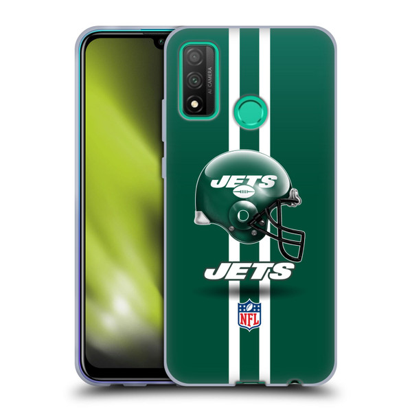 NFL New York Jets Logo Helmet Soft Gel Case for Huawei P Smart (2020)