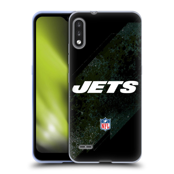 NFL New York Jets Logo Blur Soft Gel Case for LG K22