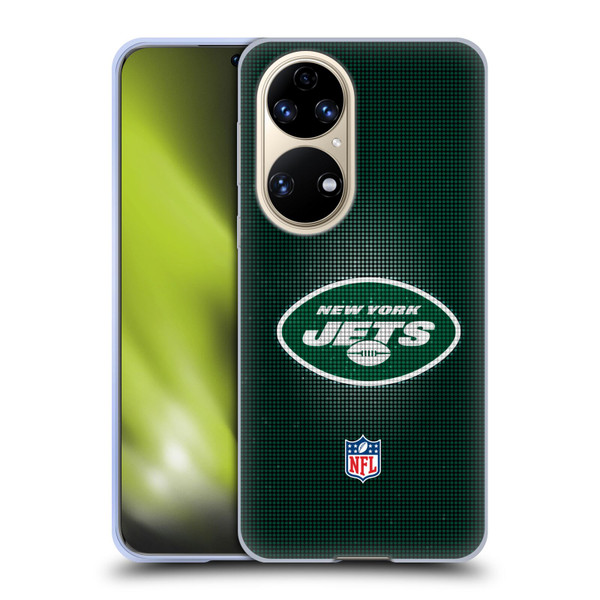 NFL New York Jets Artwork LED Soft Gel Case for Huawei P50