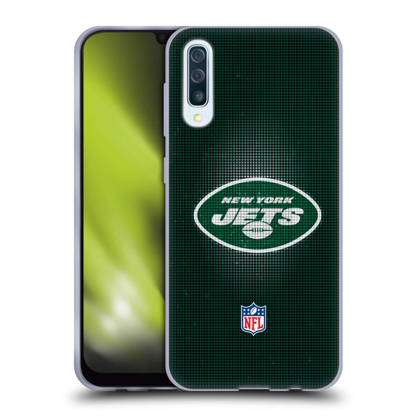 NFL New York Jets Artwork LED Soft Gel Case for Samsung Galaxy A50/A30s (2019)