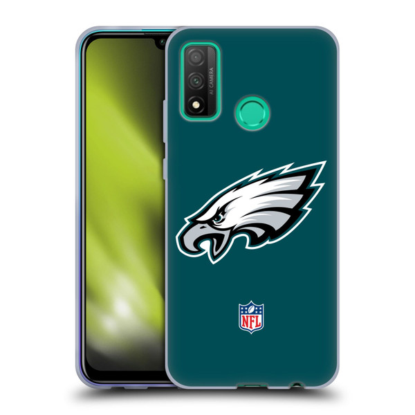 NFL Philadelphia Eagles Logo Plain Soft Gel Case for Huawei P Smart (2020)