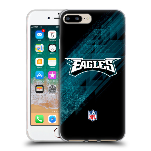 NFL Philadelphia Eagles Logo Blur Soft Gel Case for Apple iPhone 7 Plus / iPhone 8 Plus NFL Philadelphia Eagles Logo Blur Soft Gel Case for Apple iPhone 7 Plus / iPhone 8 Plus