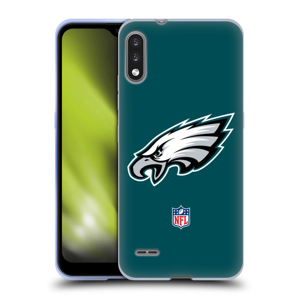 NFL Philadelphia Eagles Logo Plain Soft Gel Case for LG K22