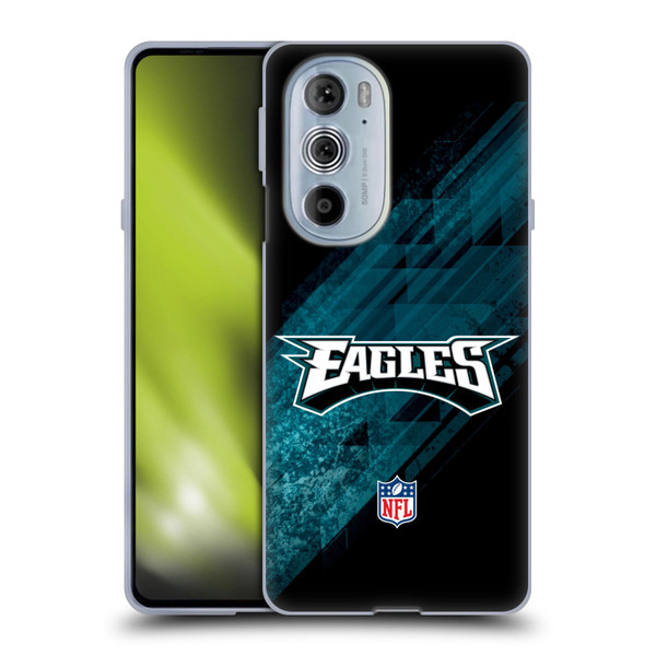 NFL Philadelphia Eagles Logo Blur Soft Gel Case for Motorola Edge X30