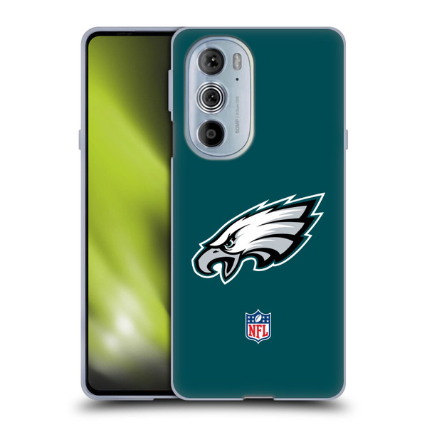 NFL Philadelphia Eagles Logo Plain Soft Gel Case for Motorola Edge X30