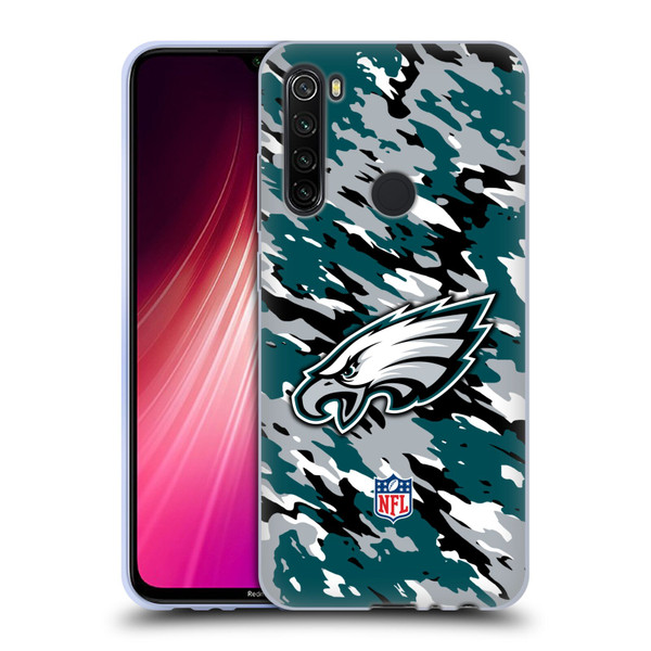 NFL Philadelphia Eagles Logo Camou Soft Gel Case for Xiaomi Redmi Note 8T