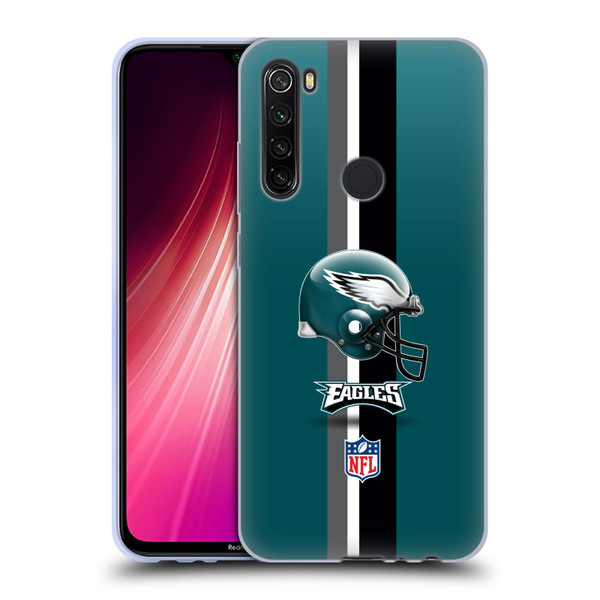 NFL Philadelphia Eagles Logo Helmet Soft Gel Case for Xiaomi Redmi Note 8T