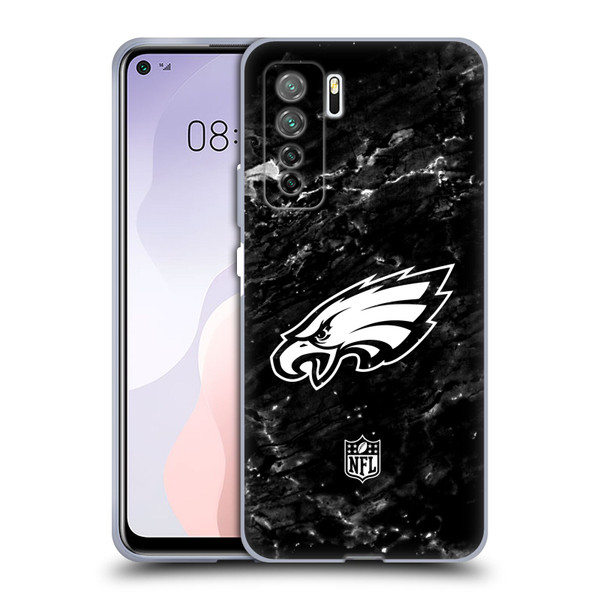 NFL Philadelphia Eagles Artwork Marble Soft Gel Case for Huawei Nova 7 SE/P40 Lite 5G