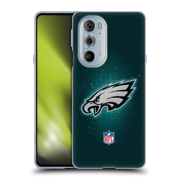 NFL Philadelphia Eagles Artwork LED Soft Gel Case for Motorola Edge X30