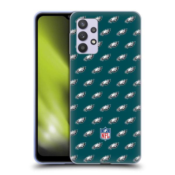 NFL Philadelphia Eagles Artwork Patterns Soft Gel Case for Samsung Galaxy A32 5G / M32 5G (2021)