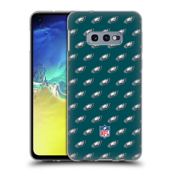 NFL Philadelphia Eagles Artwork Patterns Soft Gel Case for Samsung Galaxy S10e