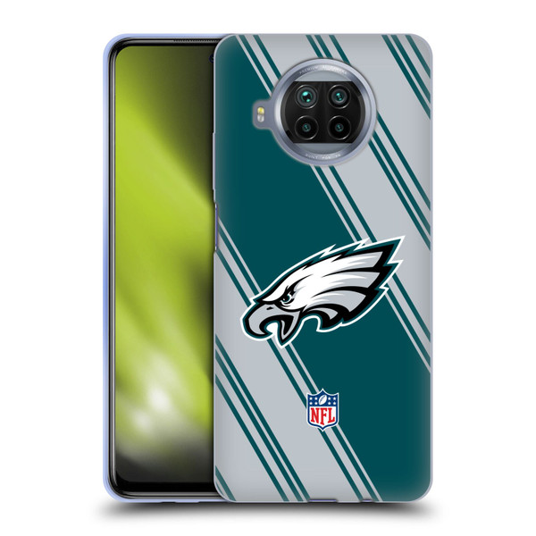 NFL Philadelphia Eagles Artwork Stripes Soft Gel Case for Xiaomi Mi 10T Lite 5G