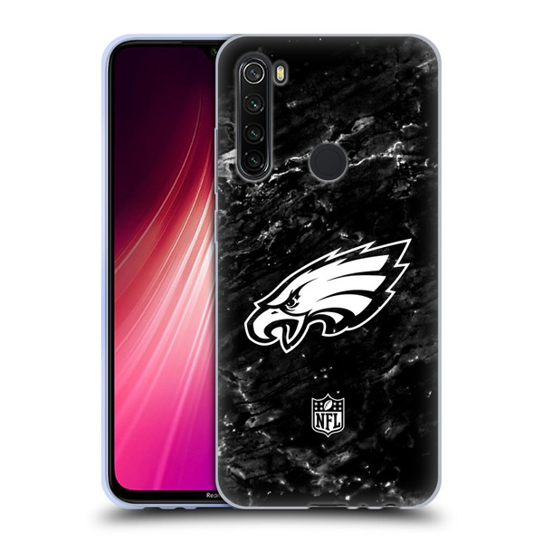 NFL Philadelphia Eagles Artwork Marble Soft Gel Case for Xiaomi Redmi Note 8T