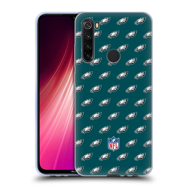 NFL Philadelphia Eagles Artwork Patterns Soft Gel Case for Xiaomi Redmi Note 8T