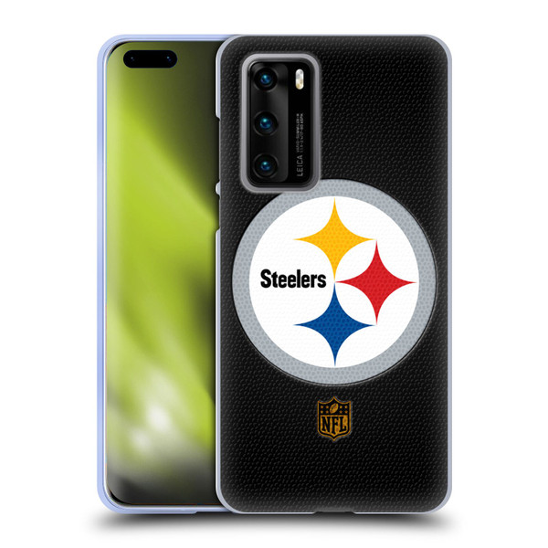 NFL Pittsburgh Steelers Logo Football Soft Gel Case for Huawei P40 5G