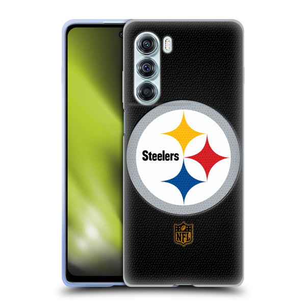 NFL Pittsburgh Steelers Logo Football Soft Gel Case for Motorola Edge S30 / Moto G200 5G