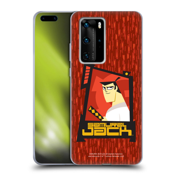 Samurai Jack Graphics Character Art 2 Soft Gel Case for Huawei P40 Pro / P40 Pro Plus 5G