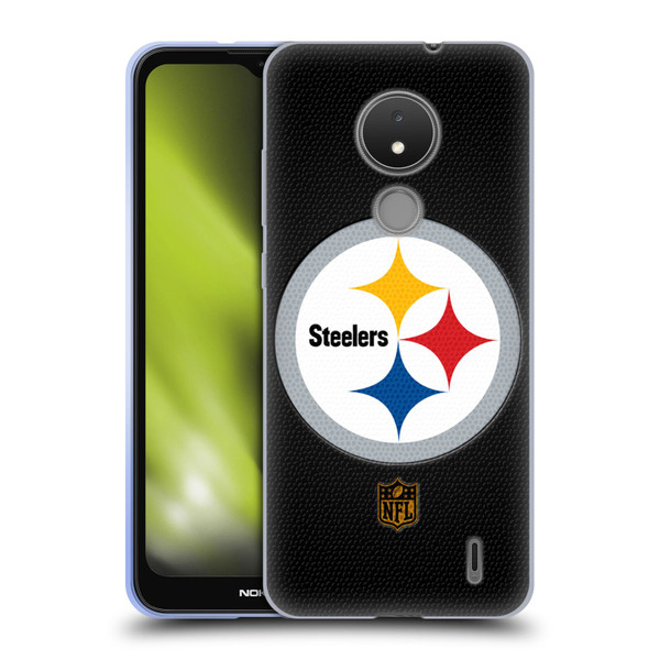 NFL Pittsburgh Steelers Logo Football Soft Gel Case for Nokia C21