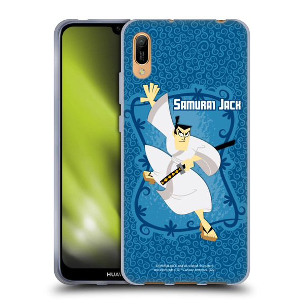 Samurai Jack Graphics Character Art 1 Soft Gel Case for Huawei Y6 Pro (2019)