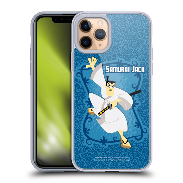 Samurai Jack Graphics Character Art 1 Soft Gel Case for Apple iPhone 11 Pro