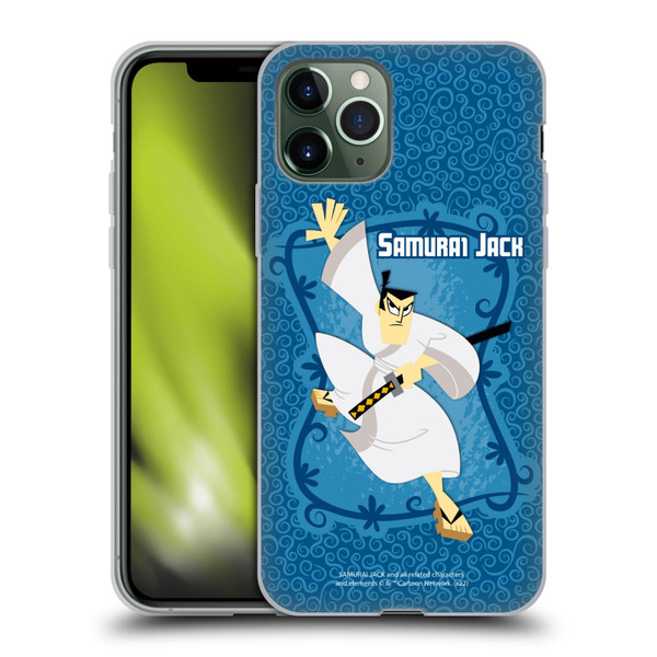 Samurai Jack Graphics Character Art 1 Soft Gel Case for Apple iPhone 11 Pro