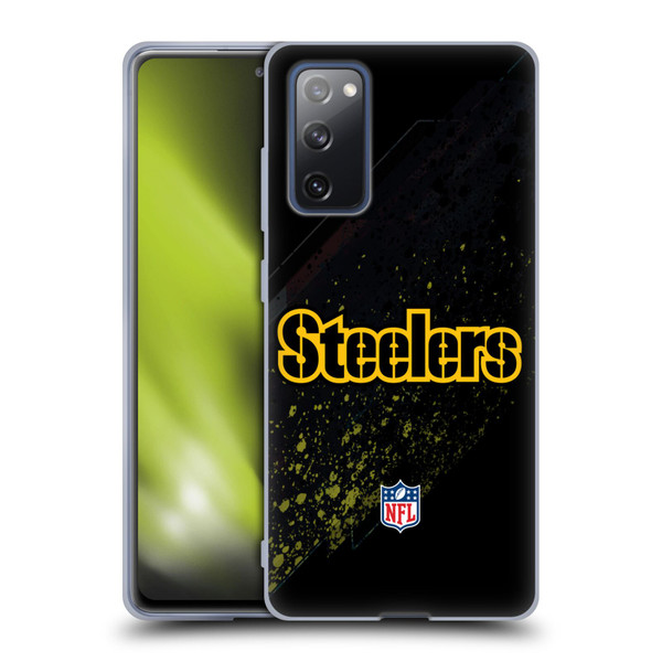 NFL Pittsburgh Steelers Logo Blur Soft Gel Case for Samsung Galaxy S20 FE / 5G