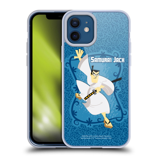 Samurai Jack Graphics Character Art 1 Soft Gel Case for Apple iPhone 12 / iPhone 12 Pro