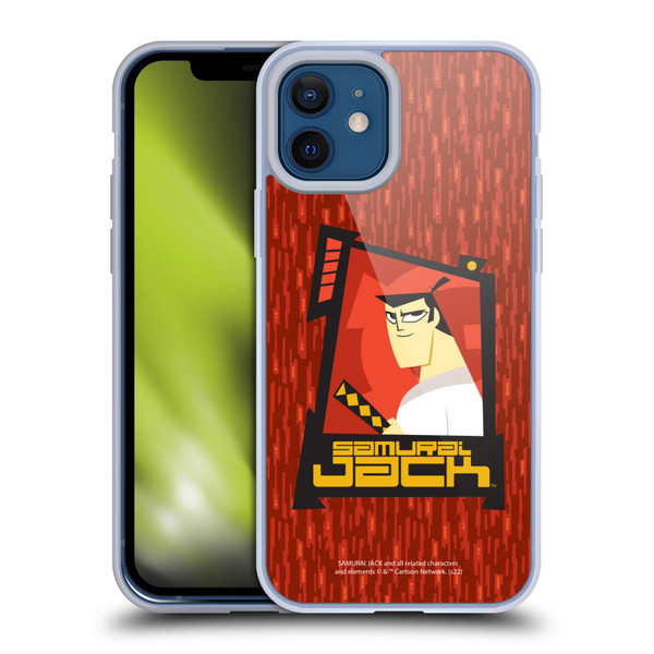 Samurai Jack Graphics Character Art 2 Soft Gel Case for Apple iPhone 12 / iPhone 12 Pro