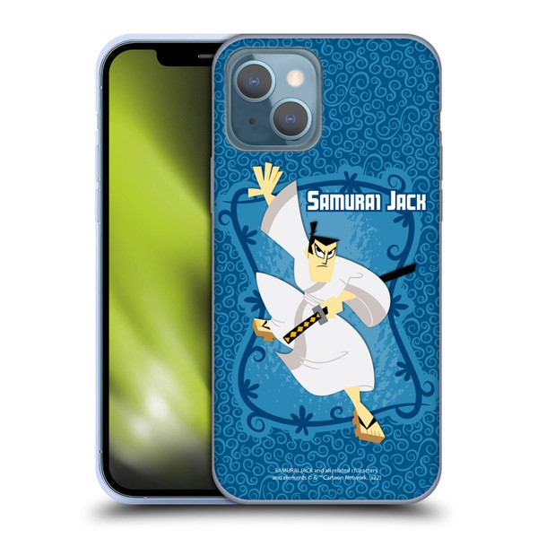 Samurai Jack Graphics Character Art 1 Soft Gel Case for Apple iPhone 13