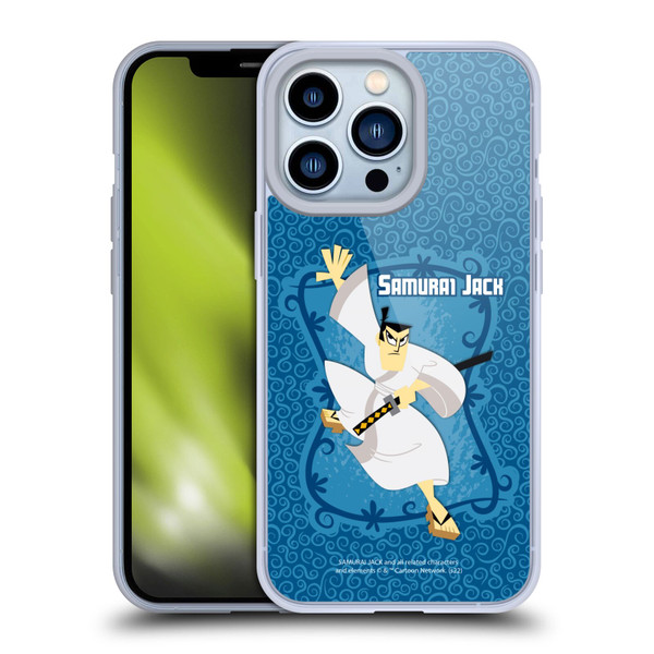 Samurai Jack Graphics Character Art 1 Soft Gel Case for Apple iPhone 13 Pro