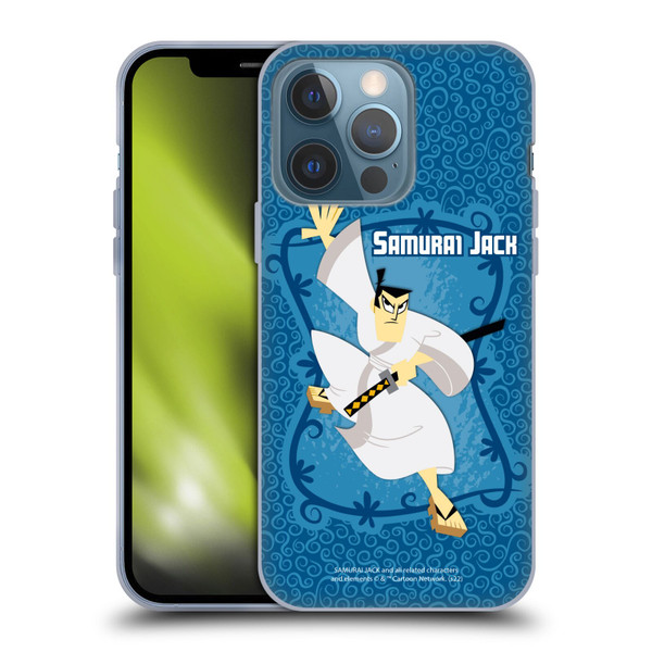 Samurai Jack Graphics Character Art 1 Soft Gel Case for Apple iPhone 13 Pro