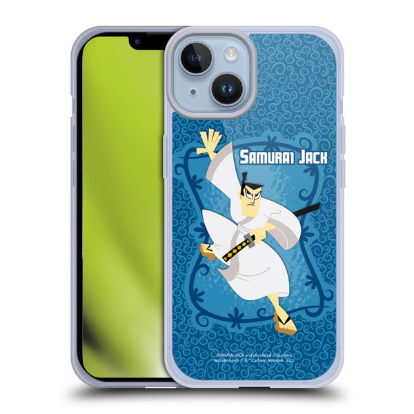 Samurai Jack Graphics Character Art 1 Soft Gel Case for Apple iPhone 14