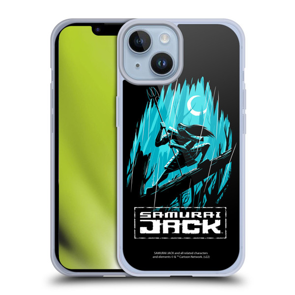 Samurai Jack Graphics Season 5 Poster Soft Gel Case for Apple iPhone 14