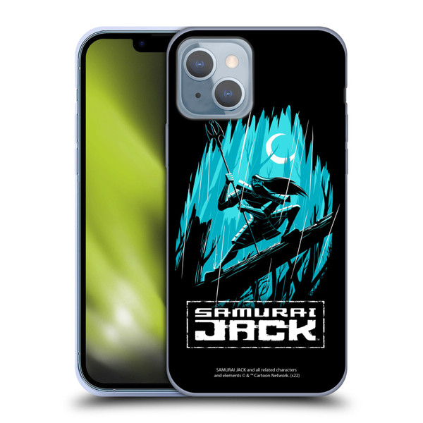Samurai Jack Graphics Season 5 Poster Soft Gel Case for Apple iPhone 14