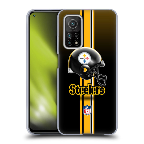 NFL Pittsburgh Steelers Logo Helmet Soft Gel Case for Xiaomi Mi 10T 5G