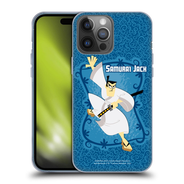 Samurai Jack Graphics Character Art 1 Soft Gel Case for Apple iPhone 14 Pro Max