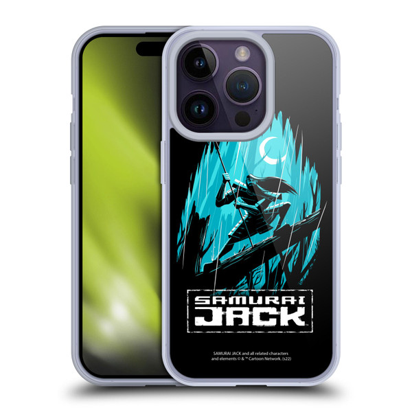 Samurai Jack Graphics Season 5 Poster Soft Gel Case for Apple iPhone 14 Pro