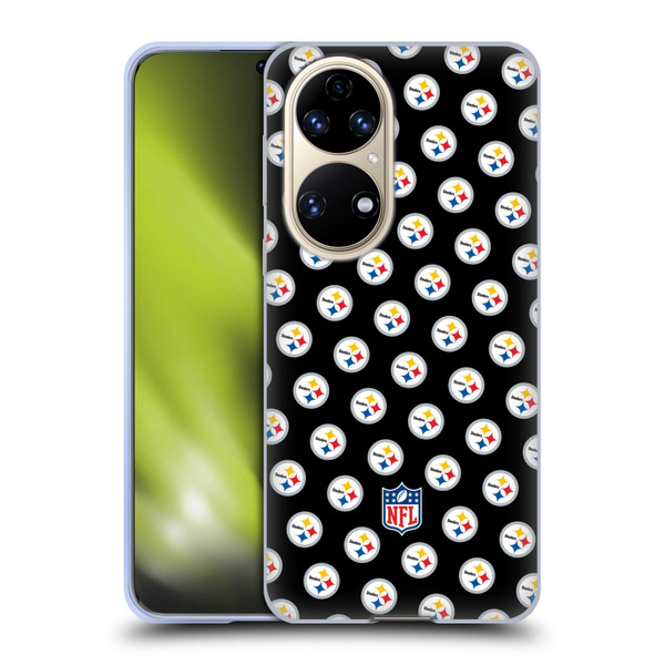 NFL Pittsburgh Steelers Artwork Patterns Soft Gel Case for Huawei P50