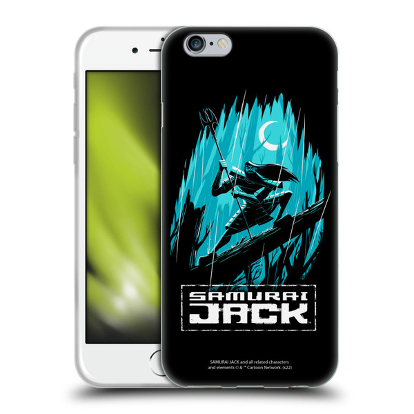 Samurai Jack Graphics Season 5 Poster Soft Gel Case for Apple iPhone 6 / iPhone 6s