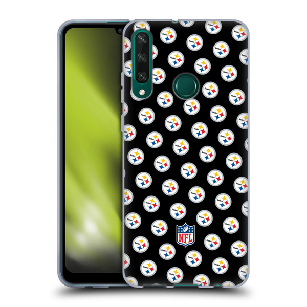 NFL Pittsburgh Steelers Artwork Patterns Soft Gel Case for Huawei Y6p