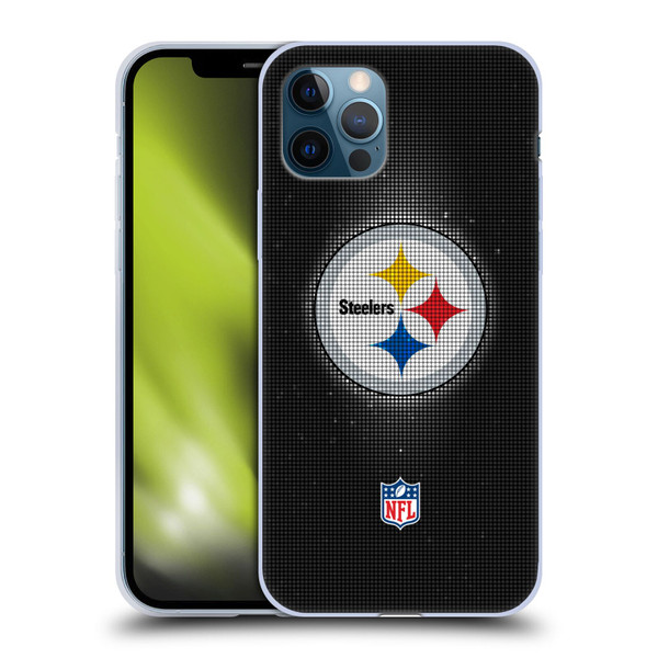 NFL Pittsburgh Steelers Artwork LED Soft Gel Case for Apple iPhone 12 / iPhone 12 Pro