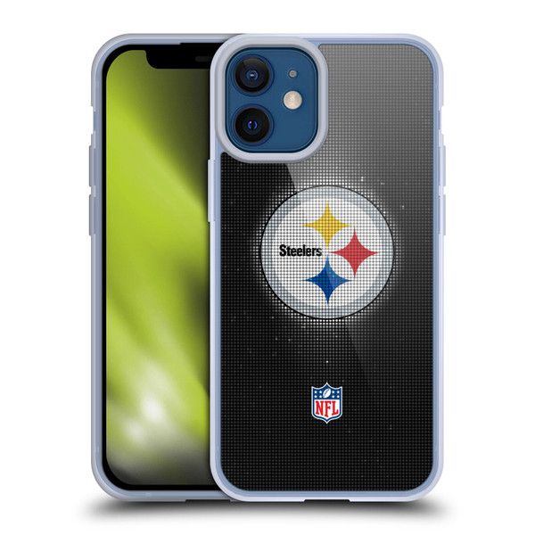 NFL Pittsburgh Steelers Artwork LED Soft Gel Case for Apple iPhone 12 Mini
