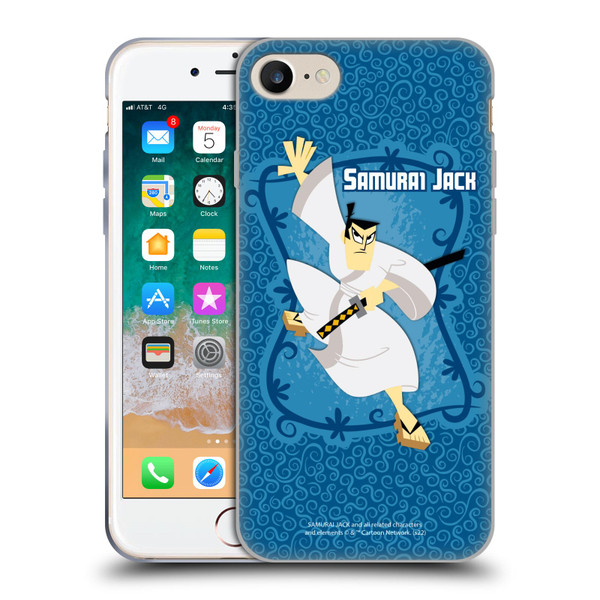 Samurai Jack Graphics Character Art 1 Soft Gel Case for Apple iPhone 7 / 8 / SE 2020 & 2022