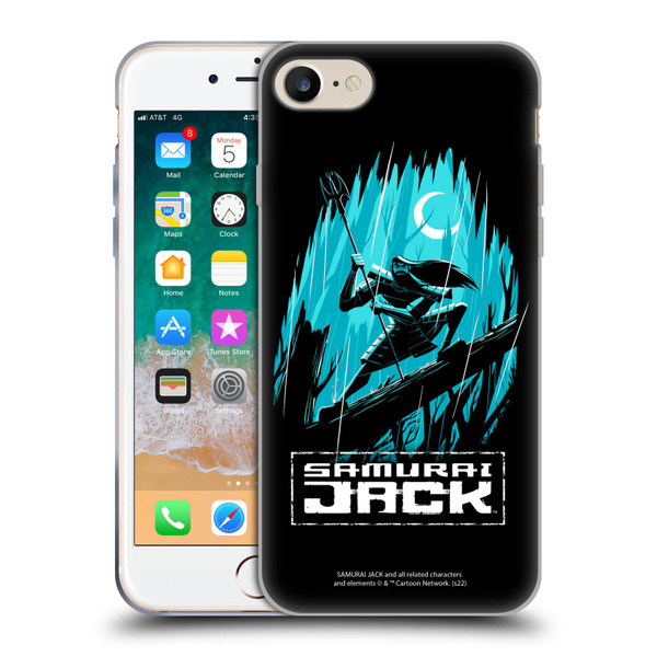 Samurai Jack Graphics Season 5 Poster Soft Gel Case for Apple iPhone 7 / 8 / SE 2020 & 2022