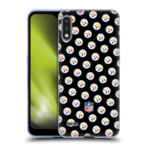 NFL Pittsburgh Steelers Artwork Patterns Soft Gel Case for LG K22
