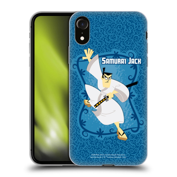 Samurai Jack Graphics Character Art 1 Soft Gel Case for Apple iPhone XR
