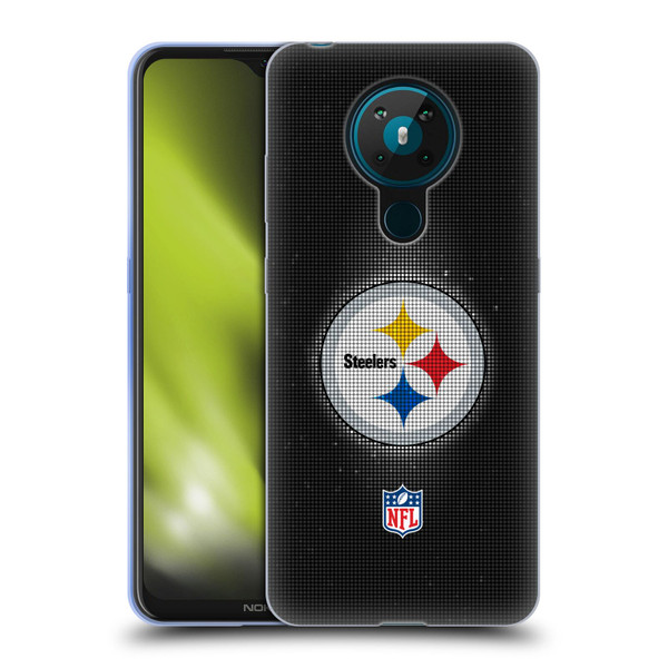 NFL Pittsburgh Steelers Artwork LED Soft Gel Case for Nokia 5.3