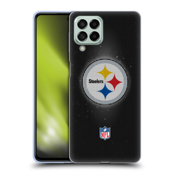 NFL Pittsburgh Steelers Artwork LED Soft Gel Case for Samsung Galaxy M53 (2022)